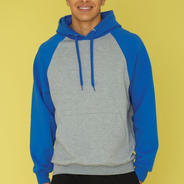 ATC EVERYDAY FLEECE TWO TONE HOODED SWEATSHIRT. Thumbnail